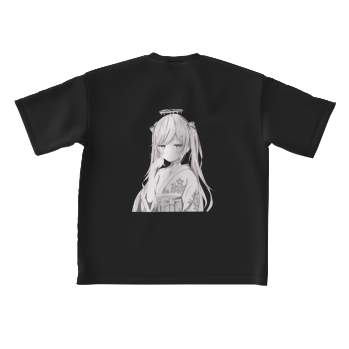 ビッグシルエットTシャツ - L - 背面