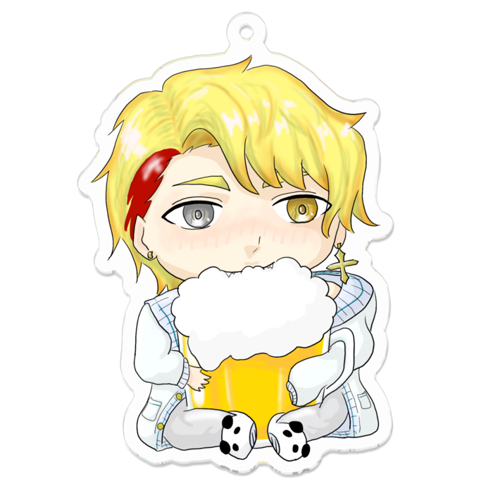 アクリルキーホルダー - 70 x 70 (mm)