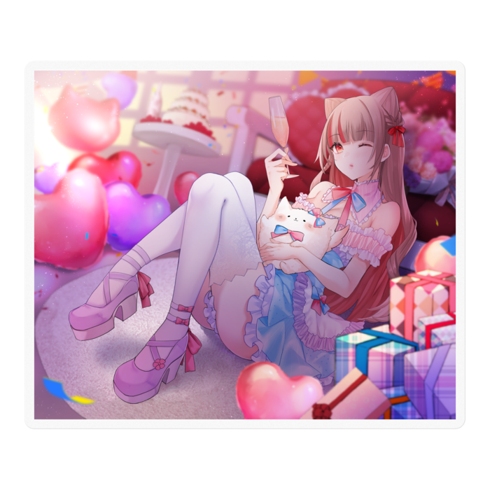 ステッカー - 100 x 100 (mm)