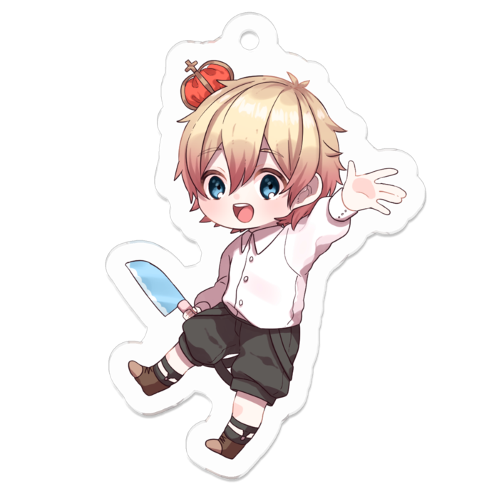 アクリルキーホルダー - 50 x 50 (mm)