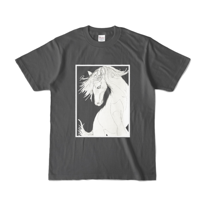 カラーTシャツ - S - チャコール (濃色)