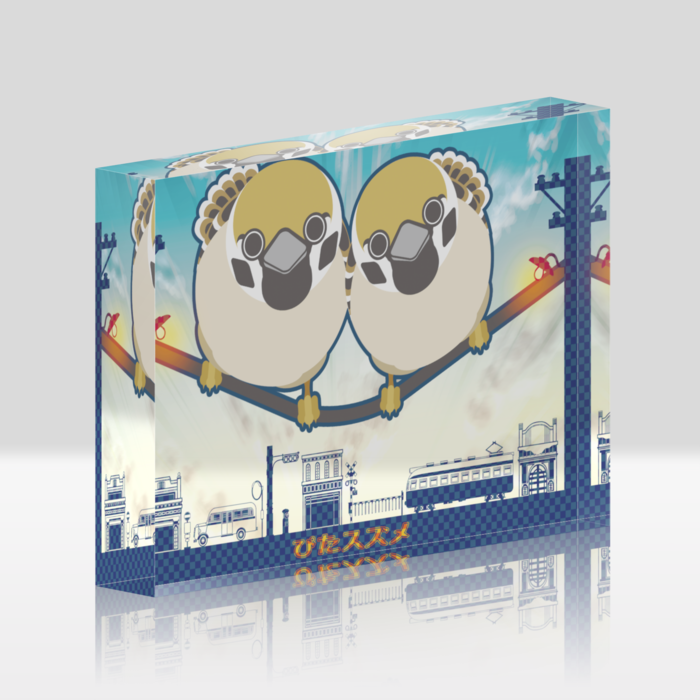 アクリルブロック - 148x100mm