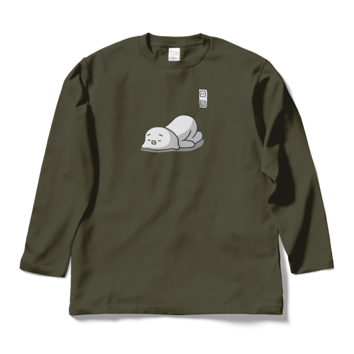ロングスリーブTシャツ - L - アーミーグリーン