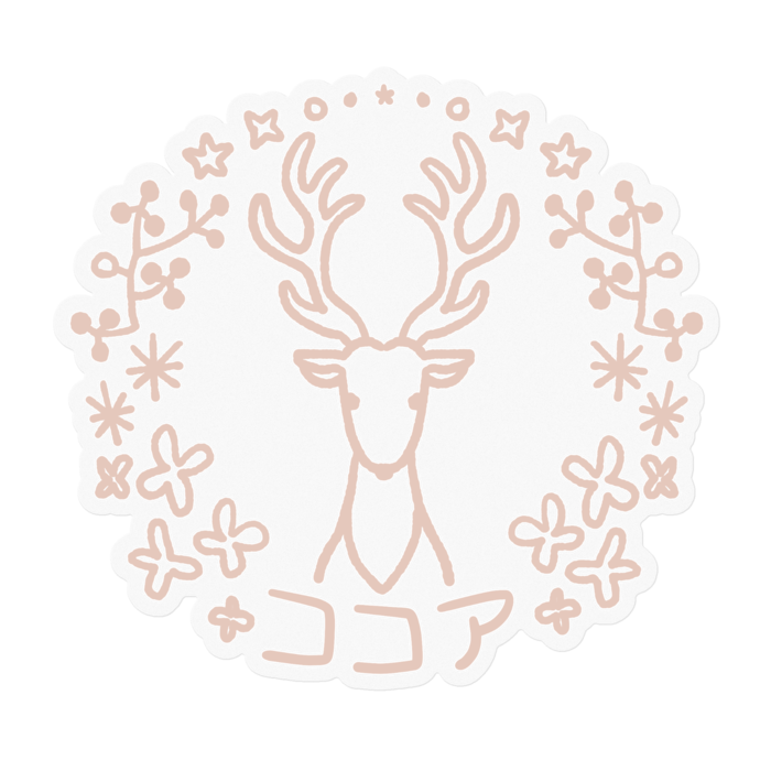 ステッカー - 100 x 100 (mm)