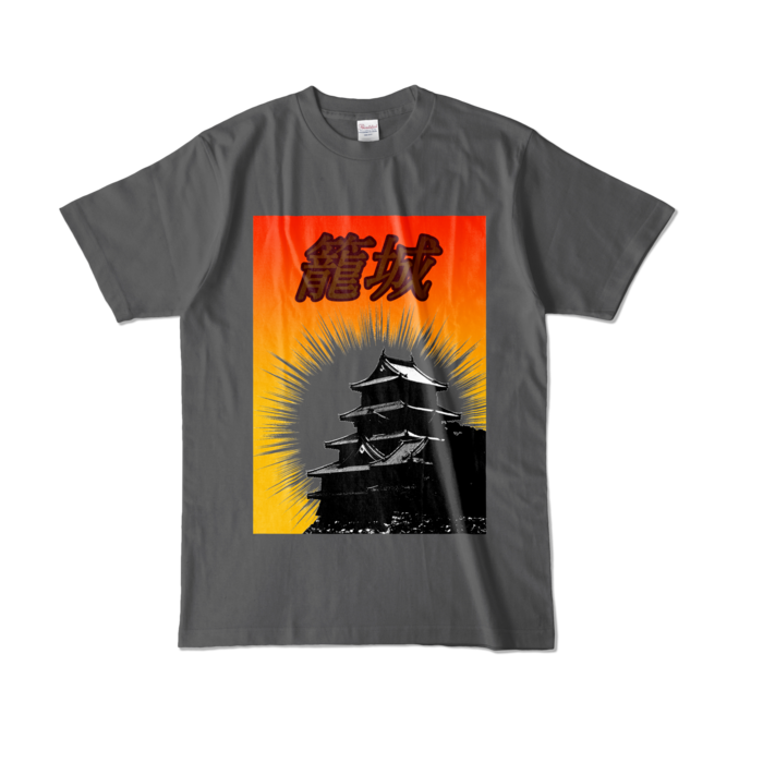 カラーTシャツ - L - チャコール (濃色)