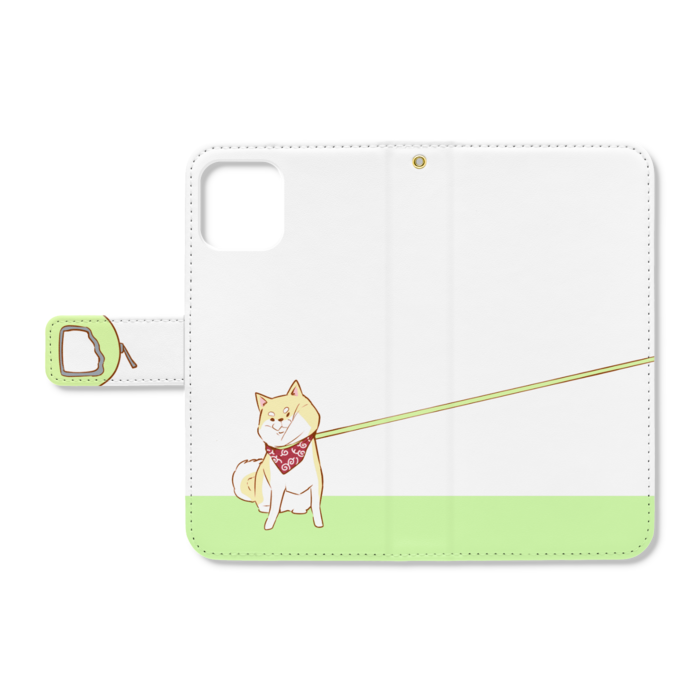 手帳型iPhoneケース - iPhone11Pro - ストラップ穴 あり