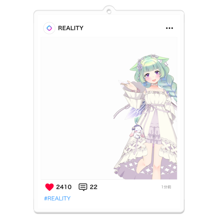 アクリルキーホルダー - 100 x 100 (mm)