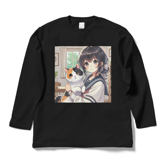ロングスリーブTシャツ - L - ブラック