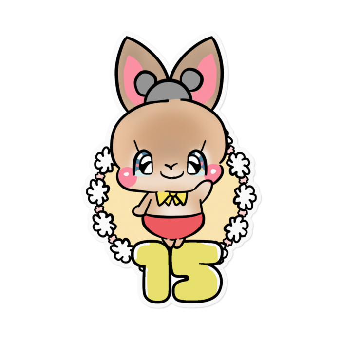 ステッカー - 160 x 160 (mm)