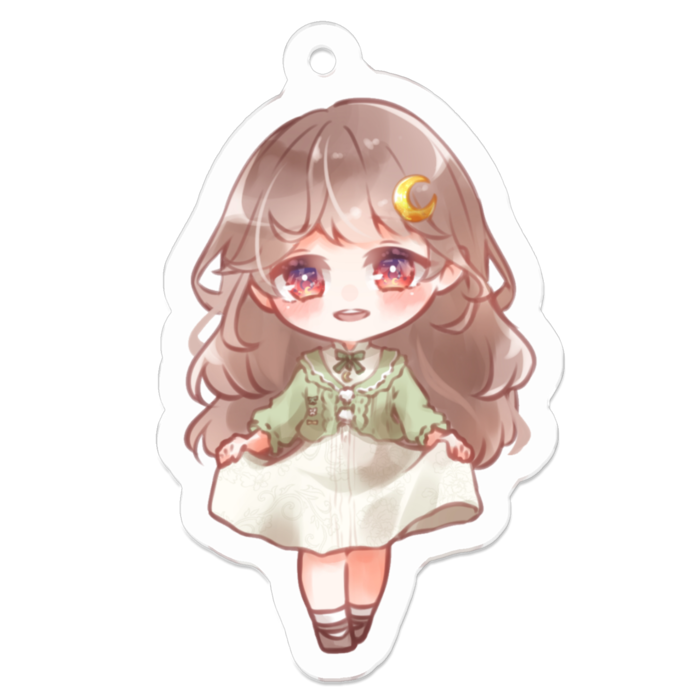 アクリルキーホルダー - 50 x 50 (mm)