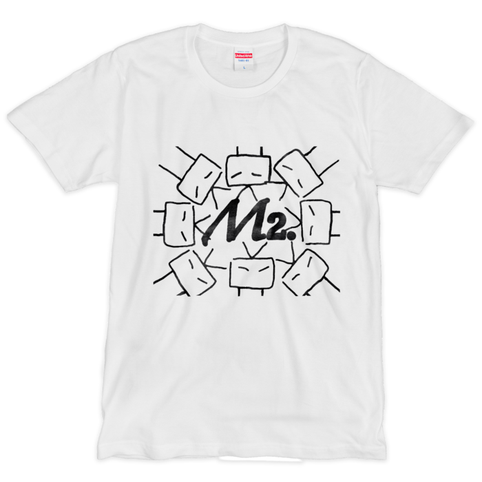 白Tシャツ- L -