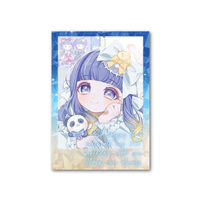 フォト風カード - 縦 - 両面