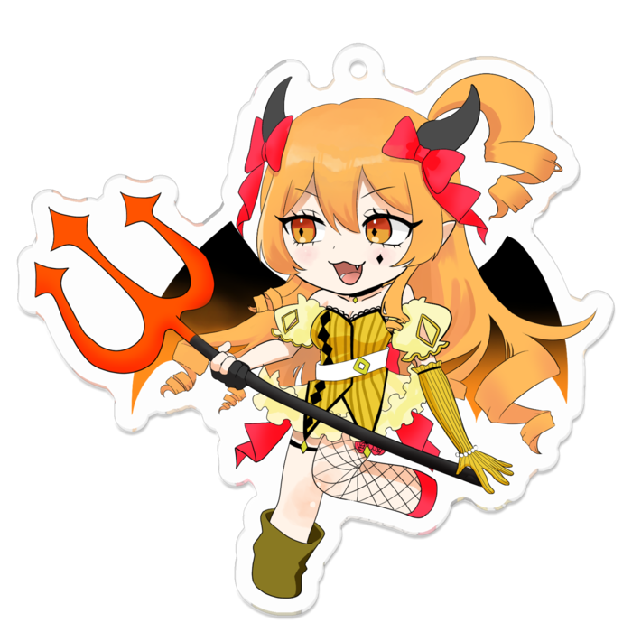 アクリルキーホルダー - 70 x 70 (mm)