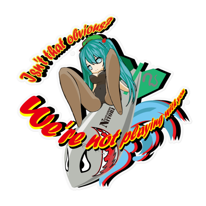 ステッカー - 160 x 160 (mm)