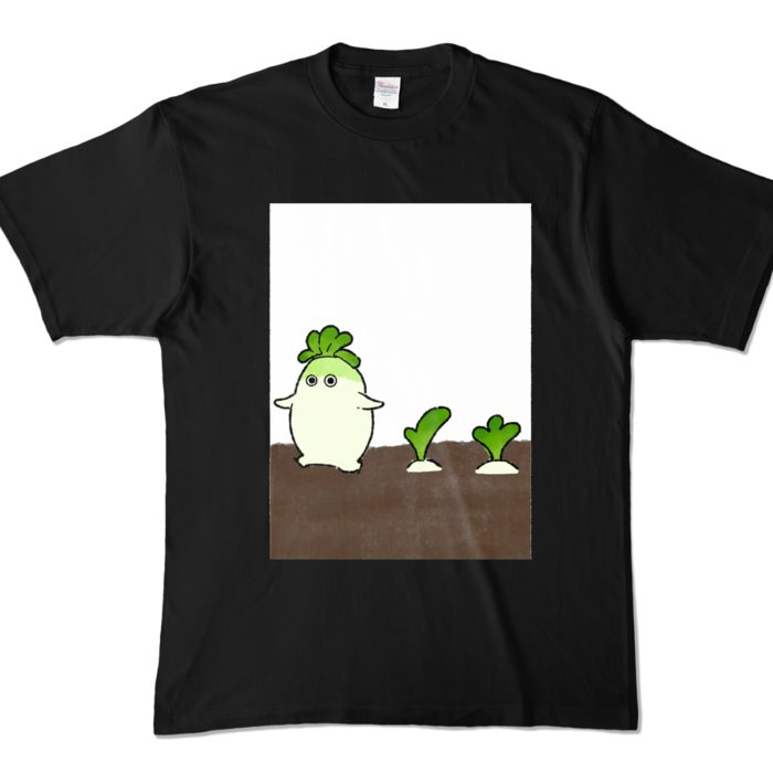 カラーTシャツ - XL - ブラック (濃色)