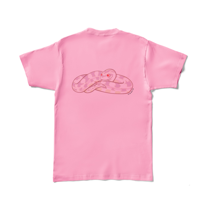 カラーTシャツ - L - ピーチ (淡色)