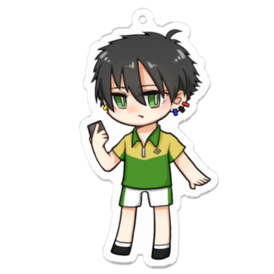 財前光　バースデー　アクリルキーホルダー　8点 財前光 バースデー アクリルキーホルダー 8点