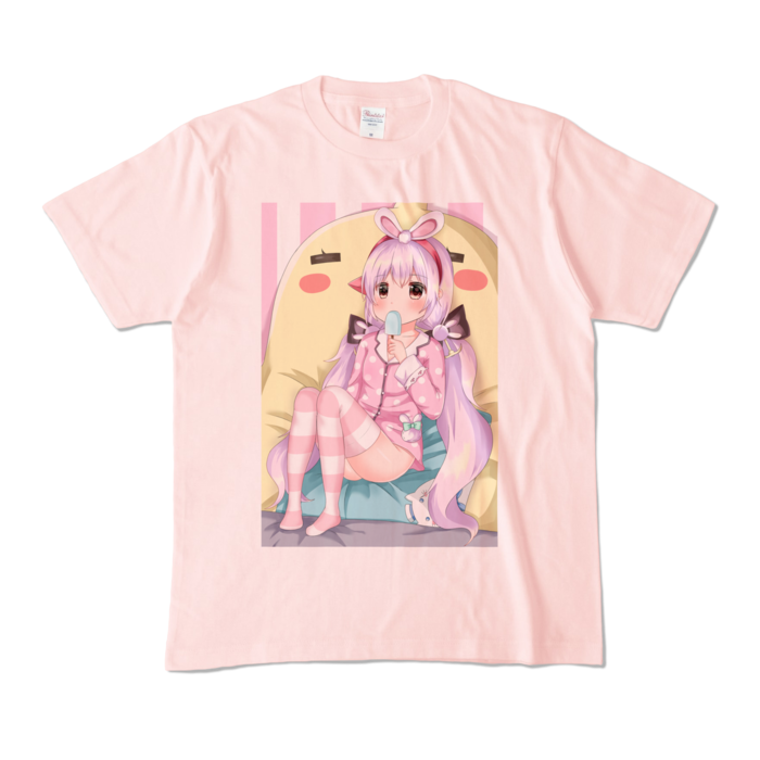 カラーTシャツ - M - ライトピンク (淡色)