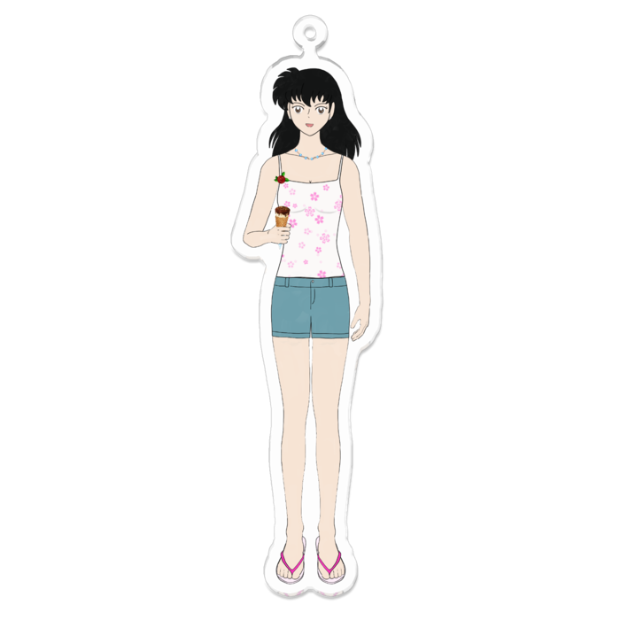 アクリルキーホルダー（コーティング） - 100 x 100 (mm)