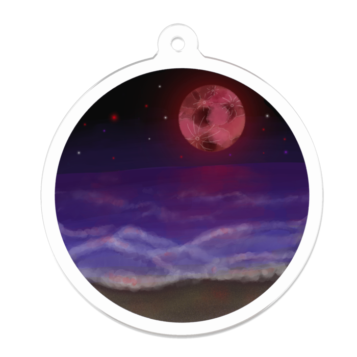 アクリルキーホルダー - 50 x 50 (mm)