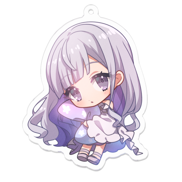 アクリルキーホルダー - 70 x 70 (mm)