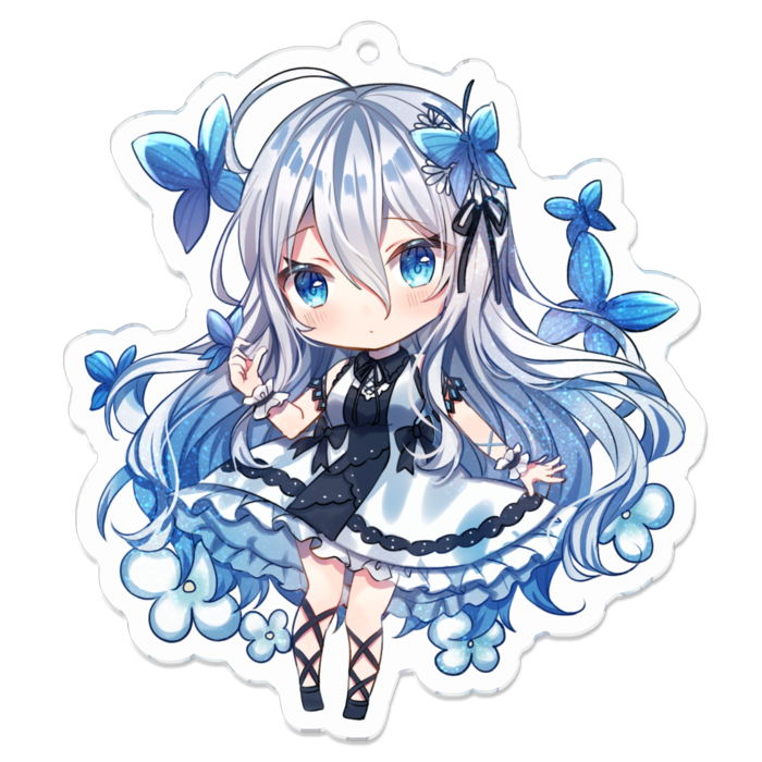 アクリルキーホルダー - 70 x 70 (mm)