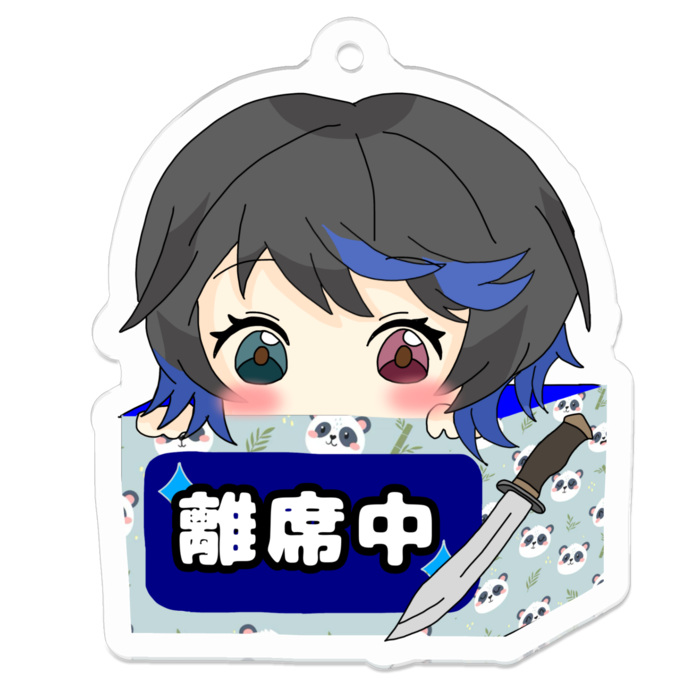 アクリルキーホルダー - 50 x 50 (mm)