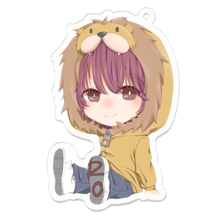 アクリルキーホルダー - 70 x 70 (mm)