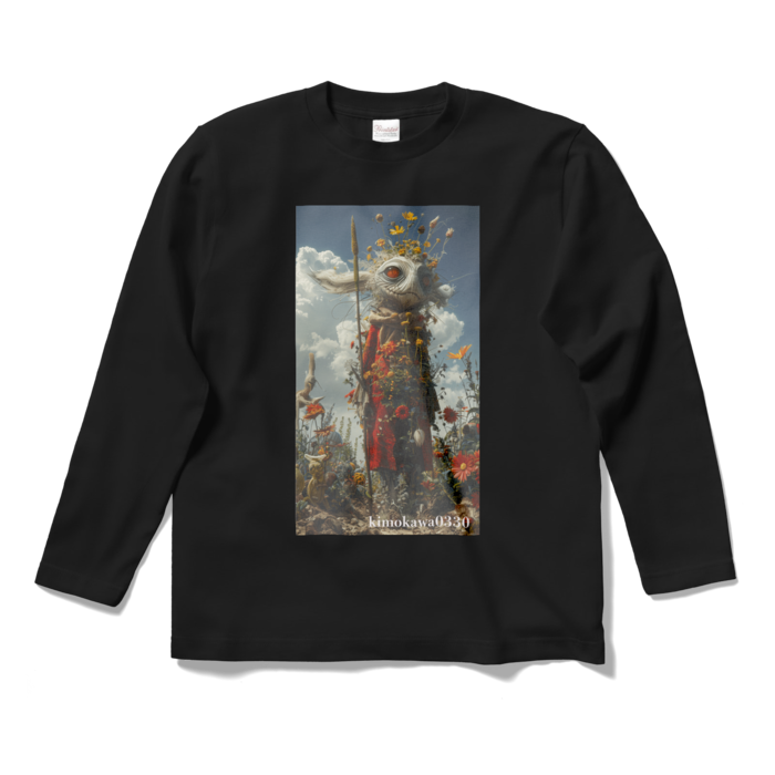 ロングスリーブTシャツ - S - ブラック
