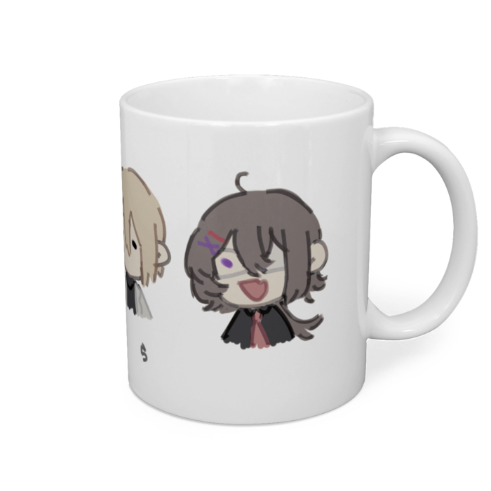 マグカップ - 直径 8 cm / 高さ 9.5 cm
