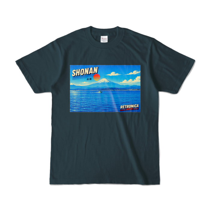 カラーTシャツ - S - デニム (濃色)