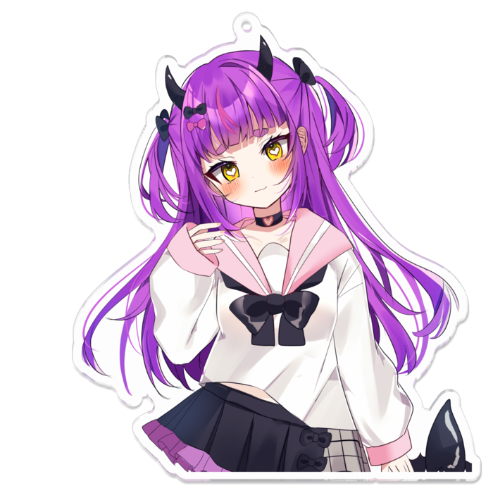 アクリルキーホルダー - 100 x 100 (mm)