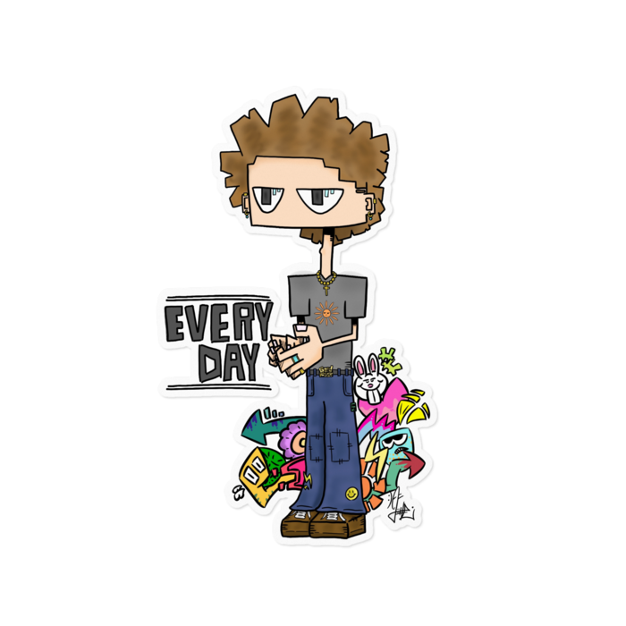 ステッカー - 160 x 160 (mm)