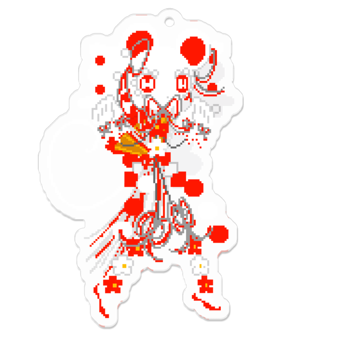 アクリルキーホルダー - 70 x 70 (mm)