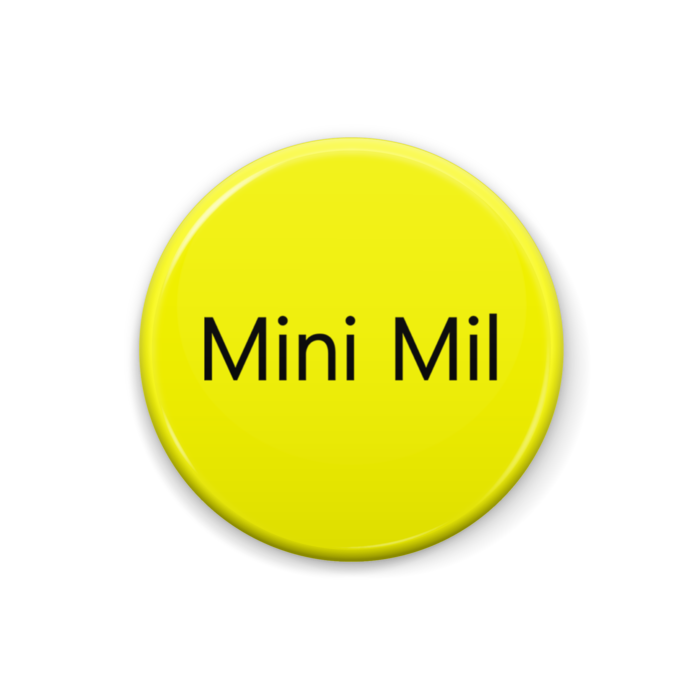 【Mini Mil (ロゴ柄)】(カラー2)