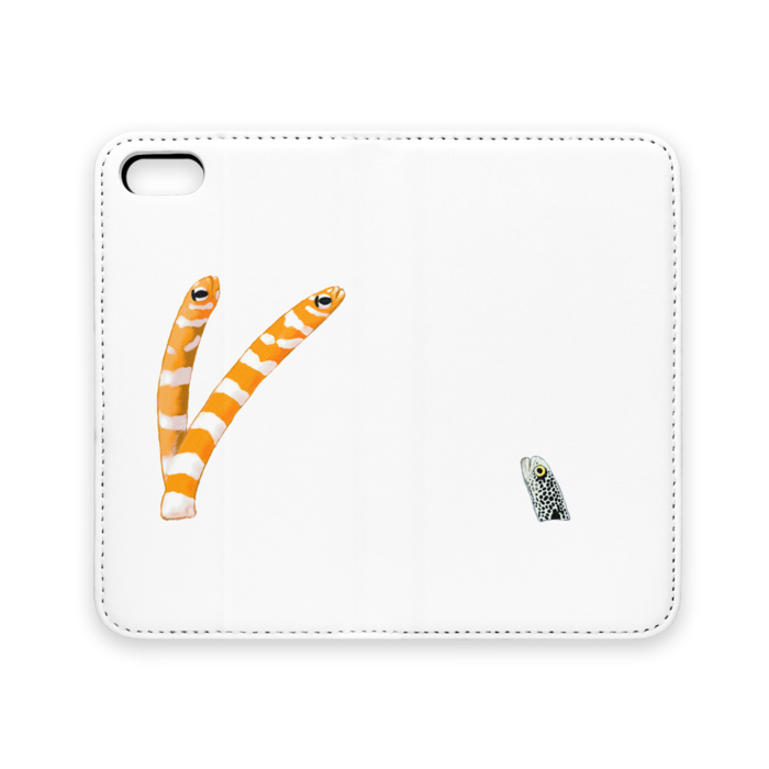 手帳型iPhoneケース（ベルトなし） - iPhone 5 / 5s / SE - ストラップ穴 なし