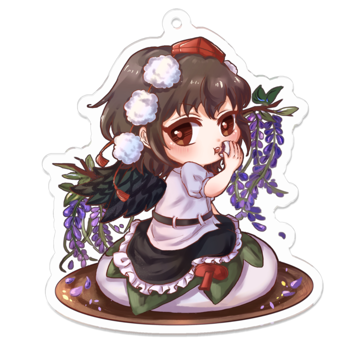 アクリルキーホルダー - 70 x 70 (mm)