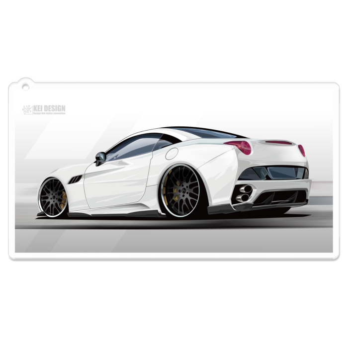 アクリルキーホルダー - 100 x 100 (mm)