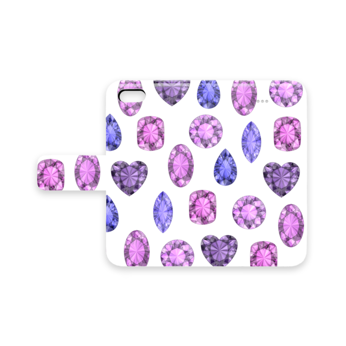 手帳型iPhoneケース - iPhone 5 / 5s / SE - ストラップ穴 なし