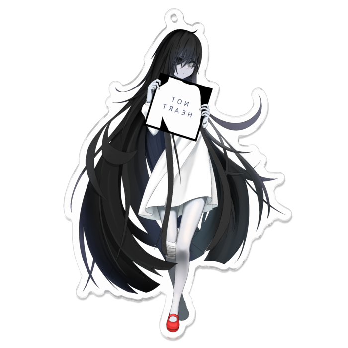 アクリルキーホルダー（コーティング） - 100 x 100 (mm)