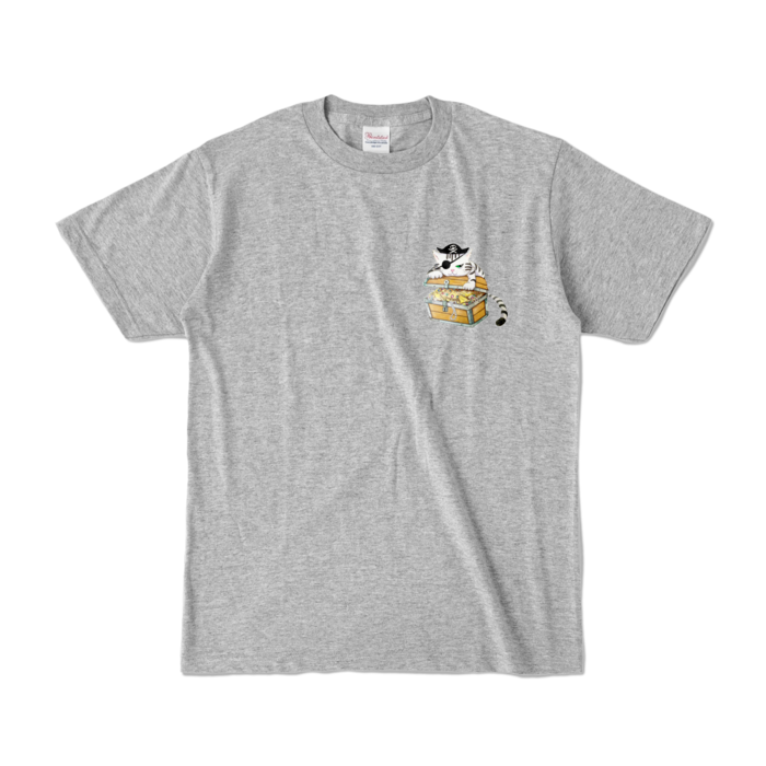 カラーTシャツ - S - 杢グレー (濃色)