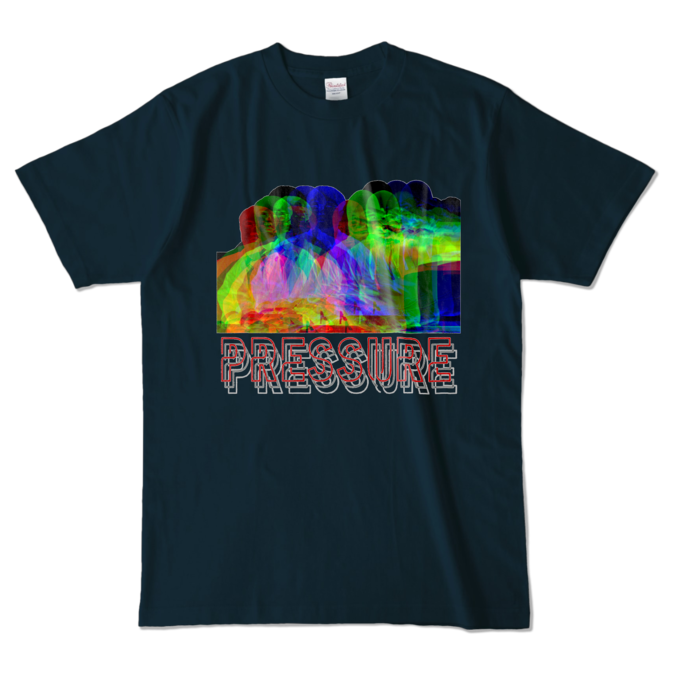 カラーTシャツ - L - ネイビー (濃色)