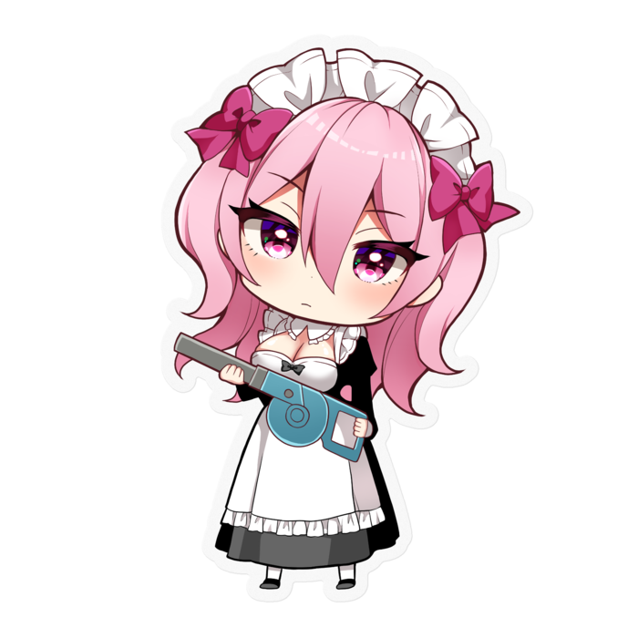 メイドちゃん - 100 x 100 (mm)