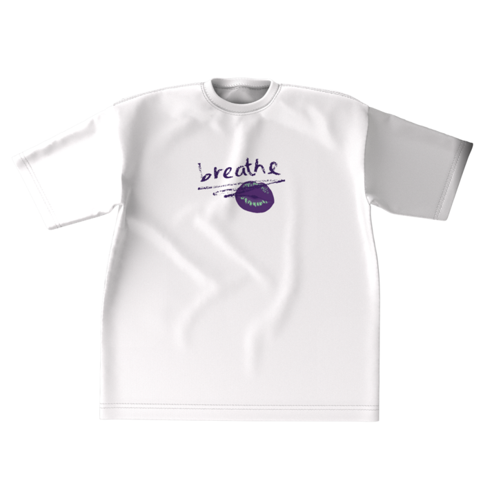 ビッグシルエットTシャツ - XL - 正面(1)