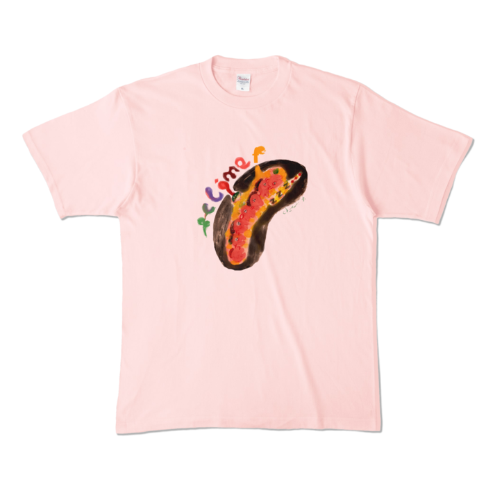 カラーTシャツ - XL - ライトピンク (淡色)