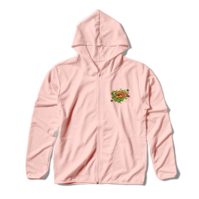 ジップパーカー - S - ライトピンク