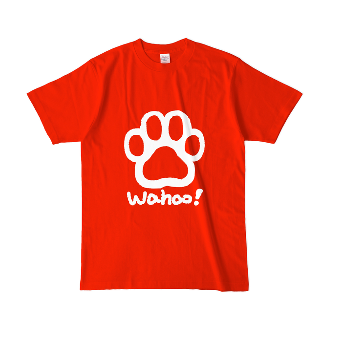 カラーTシャツ(濃色) - L - レッド