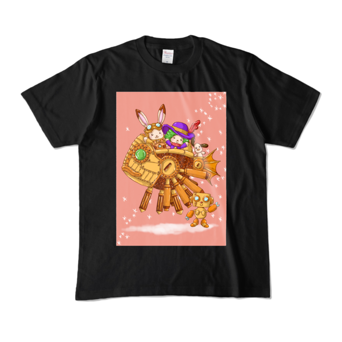 カラーTシャツ - M - ブラック (濃色)