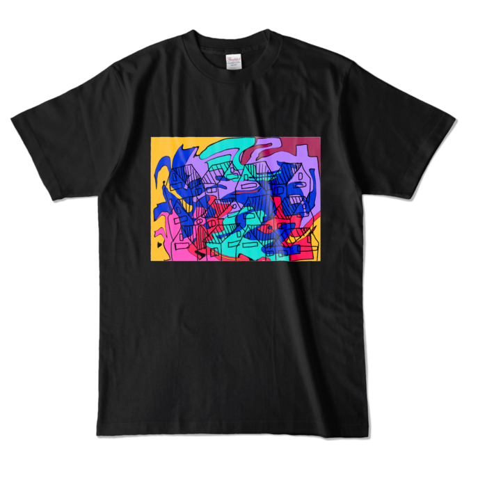カラーTシャツ - L - ブラック (濃色)