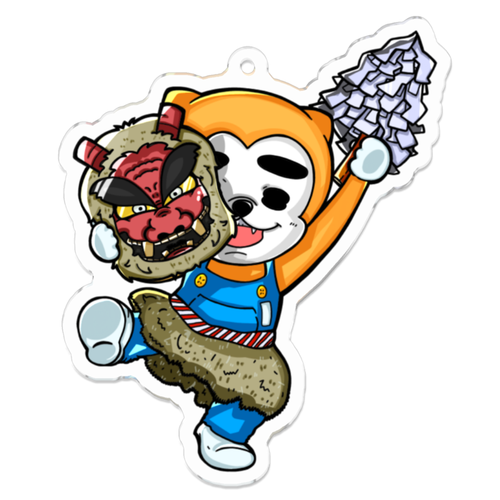 アクリルキーホルダー - 70 x 70 (mm)